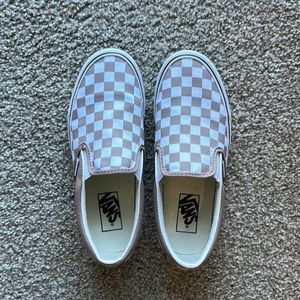 Checkered Slip-On Vans